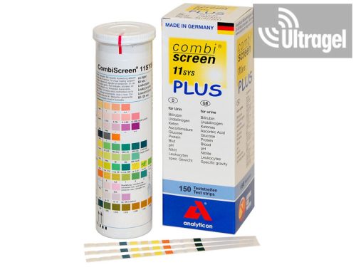 Vizelet tesztcsík 11 paraméter CombiScreen® 11SYS Plus (150 csík)