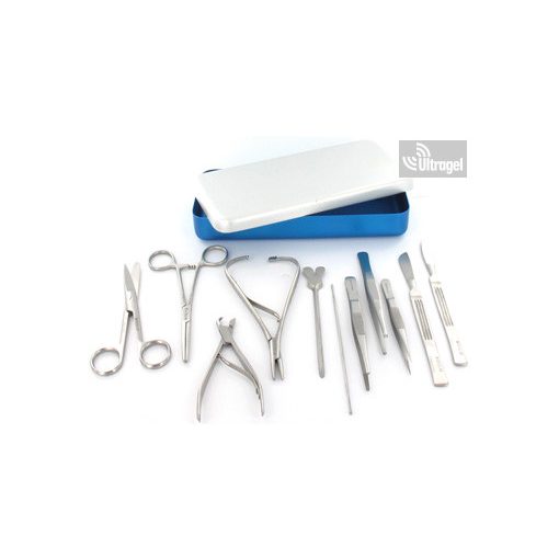 Standard sebészeti kéziműszer készlet műszerdobozban - UG750757 