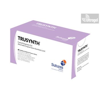   Varrófonal FELSZÍVÓDÓ 28-30 nap TRUSYNTH, Ethicon VICRYL megfelelője - 12 db