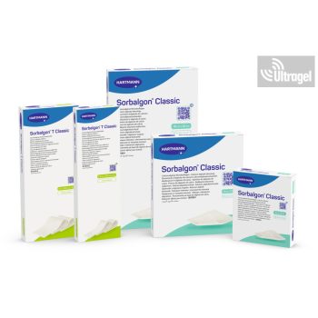   Sorbalgon® Classic alginát rostkötszer (10x10 cm; 10 db) Hartmann