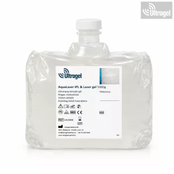   IPL & Laser gél - AquaLaser 5000 gr lágy ballonban - RF, HIFU és EMS kezelésekhez: