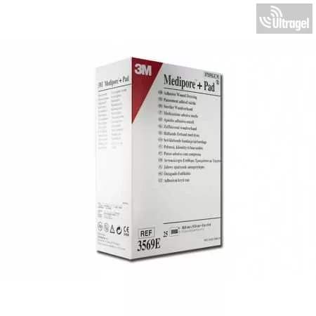 3M MEDIPORE™+PAD steril szigetkötszer sebtapasz 10x15cm  3569E