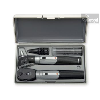   Otoscope Ophthalmoscope Kit - Heine Mini 3000 F.O. fibre optic diagnostic kit - black 