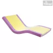 Antidecubitus memóriahabos kórházi matrac, 28+35kg/m³, 14cm, 200kg, vízálló huzattal  SKP040
