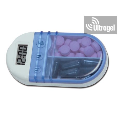 Pocket pill box timer