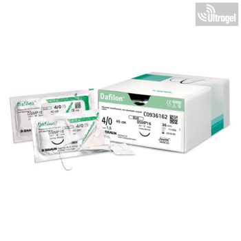   Varrófonal Dafilon kék 4/0 (1,5) DS-24 NEM felszívódó, 45 cm - C0932345