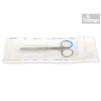 Steril Sebészeti olló - egyenes, tompa/hegyes - 13cm