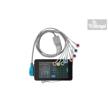 PCECG-500 hordozható EKG, 12 elvezetés nyugalmi EKG 