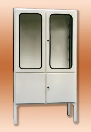 Fém műszerszekrény 2-2 ajtós 47x100x180cm