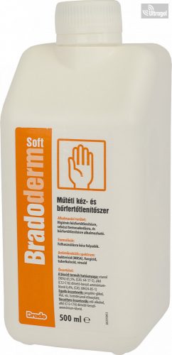 BradoMan Soft - higiénés kézfertőtlenítő - 500 / 1000ml
