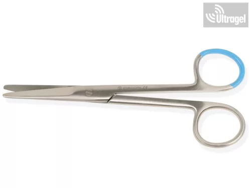 Surgical scissors - straight, blunt/sharp - 13cm
