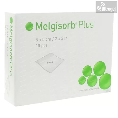 Mölnlycke Melgisorb® Plus 10 x 10cm - alginát kötszer (10db)