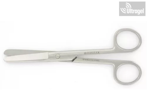 Sebészeti olló egyenes tompa/tompa - 20cm