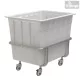 Szennyesgyűjtő és ledobó kocsi 200 liter, rozsdamentes kocsi