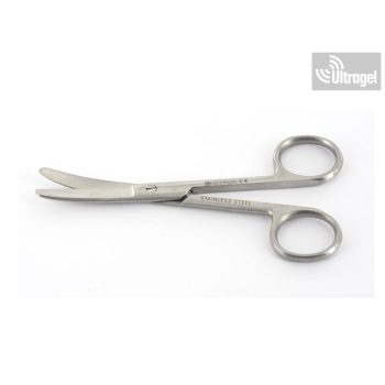   Sebészeti olló - hajlított - tompa/tompa - 11.5, 14.5, 16, 18 és 20cm