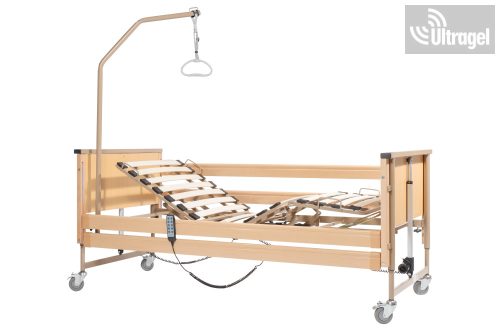 BÉRELHETŐ Ápolási ágy és betegágy 3 motoros, állítható magasságú 38-81cm - 180kg