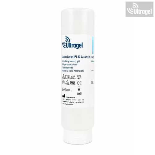 IPL & Laser gél - AquaLaser 260 gr / - RF, HIFU és EMS kezelésekhez