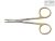 Gold - Iris scissors - 11.5 cm- straight and curved version 