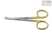 Gold - Iris scissors - 11.5 cm- straight and curved version 