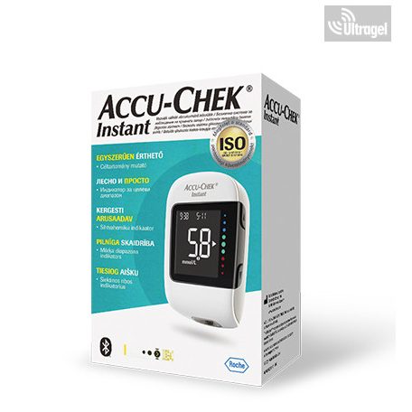 Blood Glucose Monitor Roche Accu Check Instant Kit