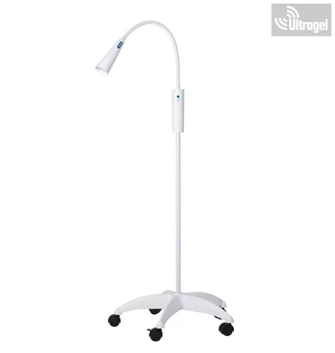 Vizsgálólámpa LED, 50.000 lux, érintésmentes, állítható fényerő LUXIFLEX SENSOR Plus II - állványos/asztali/fali/
