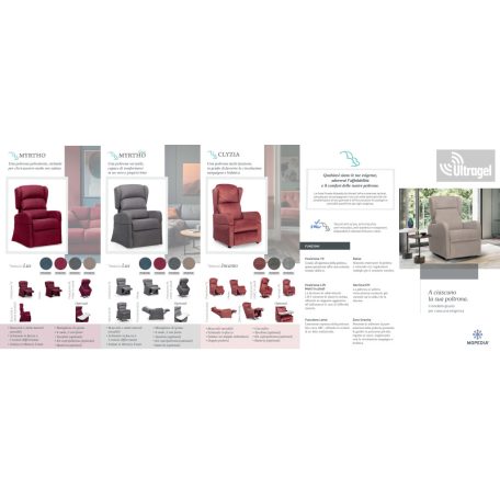 Betegkiültető motoros relax fotel DAFNE