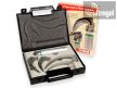 Laryngoscope set of 4 blades, fibre optic F.O. LED 2.5V or 3.5V