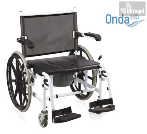 Fürdetőszék és toalett kerekesszék - 200kg