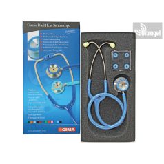 Fonendoszkóp nemesacél fejjel - felnőtt VILÁGOSKÉK