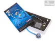 Fonendoscope with stainless steel head - adult, red