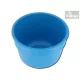 Műszertál kerek, skálázott, sterilizálható műanyag 150x70mm, 500ml