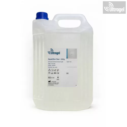 Ultrahang gél - AquaUltra CLEAR 5000ml színtelen gél kannában