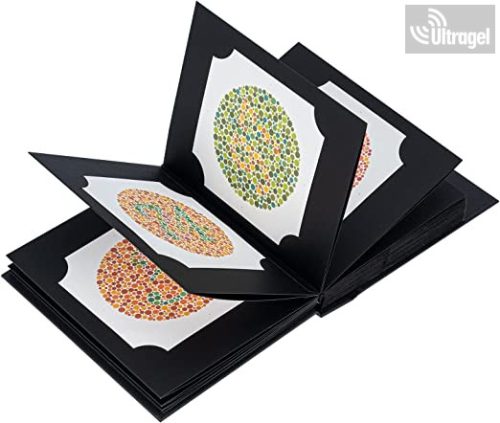 Színlátásvizsgáló ISHIHARA könyv - 38 lap