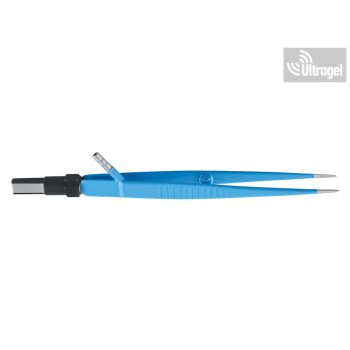   Bipoláris csipesz egyenes, IRRIGÁCIÓS csatlakozóval 18cm - Többszörhasználatos