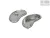 Stainless steel bowl with lid - multiple sizes