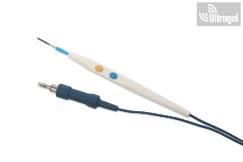 Kétkapcsolós  EGYSZERHASZNÁLATOS 3.2m kés elektródával ERBE nagyfrekvenciás kézidarab elektróda nyél