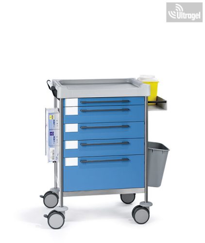 Kötöző kocsi - INSAUSTI 1606B - 640x480mm, 5 fiókos