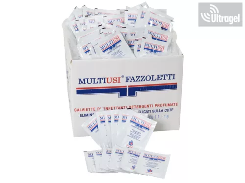 Multiusi Alkoholos kézfertőtlenítő kendő - 400db (35Ft/db)