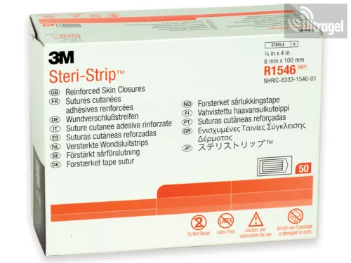 3M Steri-Strip™ sebzáró csík 100 x 6 mm R1546 (50lap/dob)