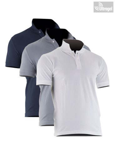 rEVERSE Pique pamut mentős póló