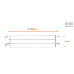   Kórtermi ágy 3 részes, emelhető fej és lábrésszel 120x200cm (135kg)