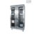 SterilIzatIon box holder metal cabinet with glass door, double wing (ISO or DIN)