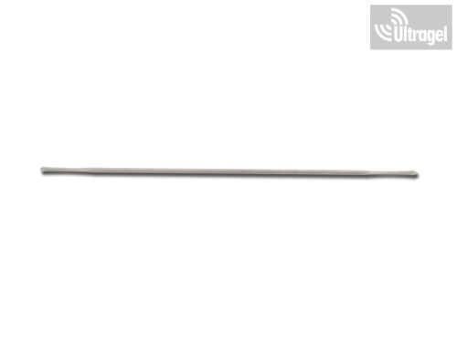 Buttoned probe, stainless steel - 15 cm