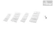 Tens elektróda 45x80 mm  - patentos (4db)