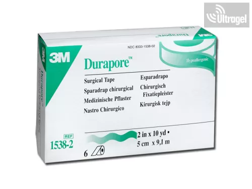 3M Durapore™ műselyem ragtapasz 5cm x 9,1m  1538-2 