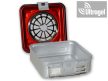 Sterilisation box with 1 valve, red 285x280x100 /150mm