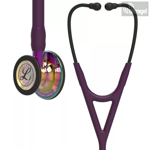 Littmann® Cardiology IV kardiológiai fonendoszkóp - 6239 SZILVA - SZIVÁRVÁNYOS FEJ