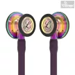 Littmann® Cardiology IV kardiológiai fonendoszkóp - 6239 SZILVA - SZIVÁRVÁNYOS FEJ