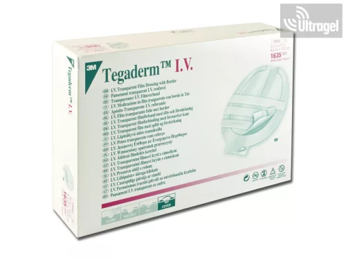 3M TEGADERM™ IV ovális kanülrögzítő - 8.5x10.5cm  1635