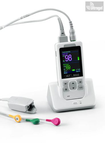 Pulzoximéter - BLT Biolight M800 - Opcionálisan EKG-val és asztali töltővel